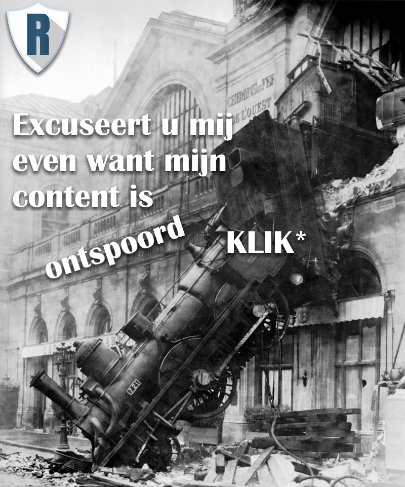 Content is ontspoord